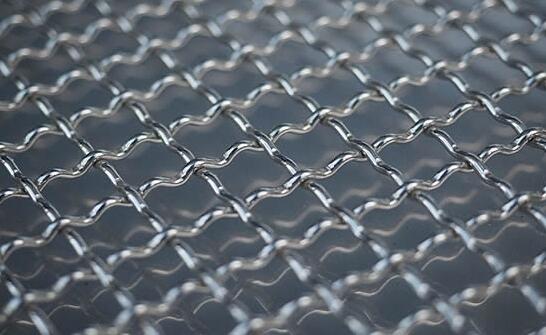 65mn double lock crimp steel woven mesh